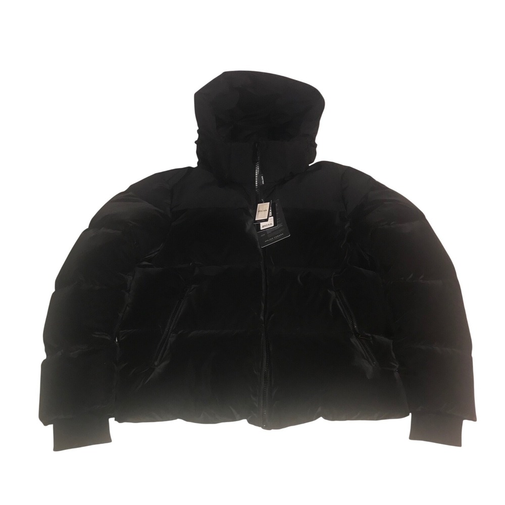 Pajar Canada Mato Men's Black Down Puffer Hooded Jacket L/G NWT‎